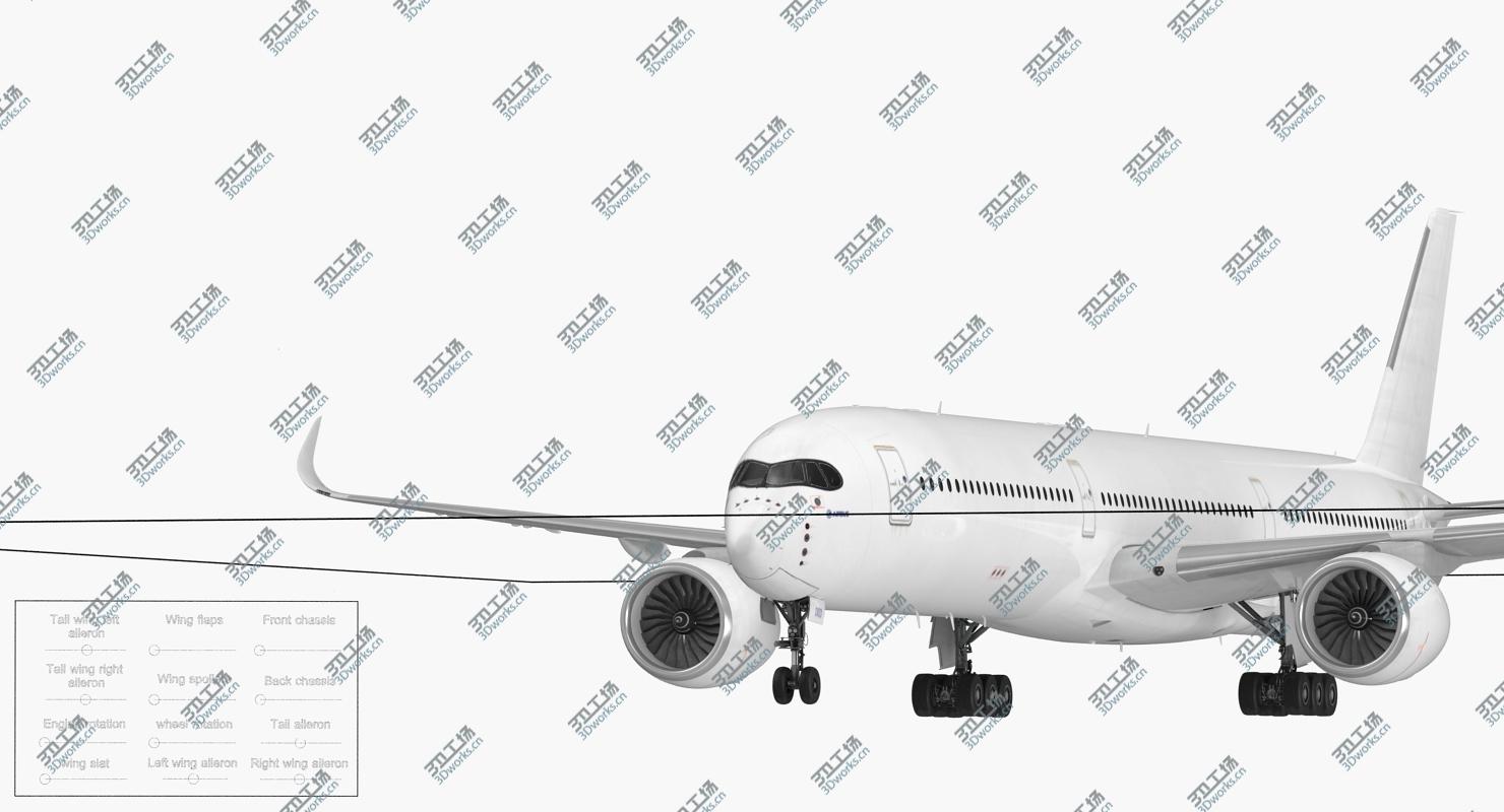 images/goods_img/20210319/3D Airbus A350-1000 Generic Rigged/5.jpg